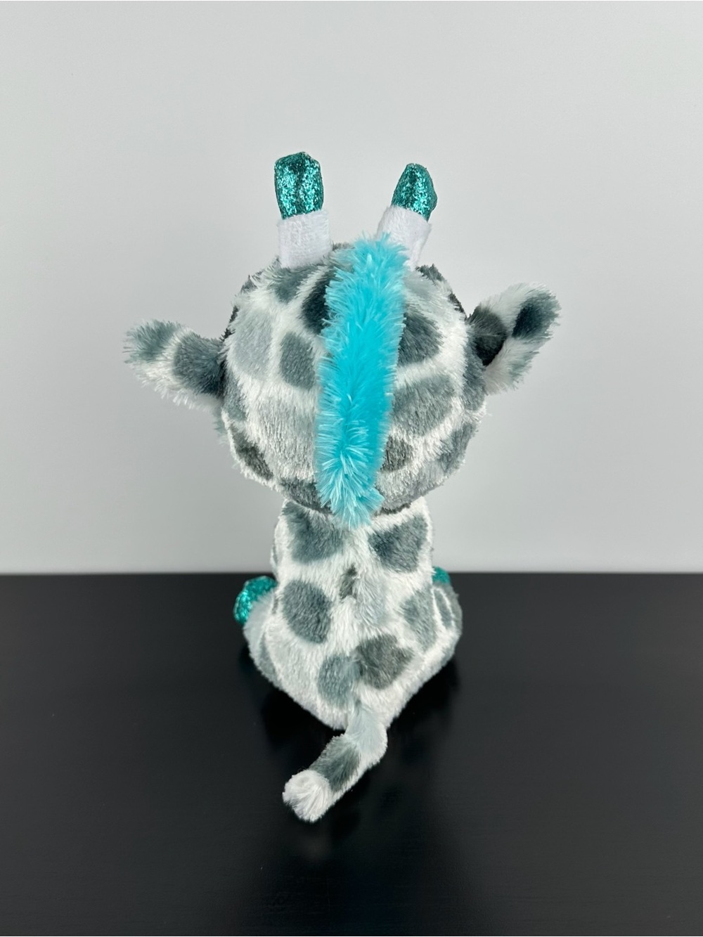 TY Beanie Boos Gia Giraffe 7.5" Plush Stuffed Animal Big Blue Eyes Boo - Picture 3 of 4